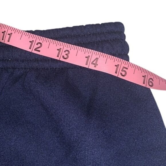 M.J. Soffe Navy Sweatpants XL Elastic Waistband 50/50 Cotton & Polyester Made In - Picture 10 of 11